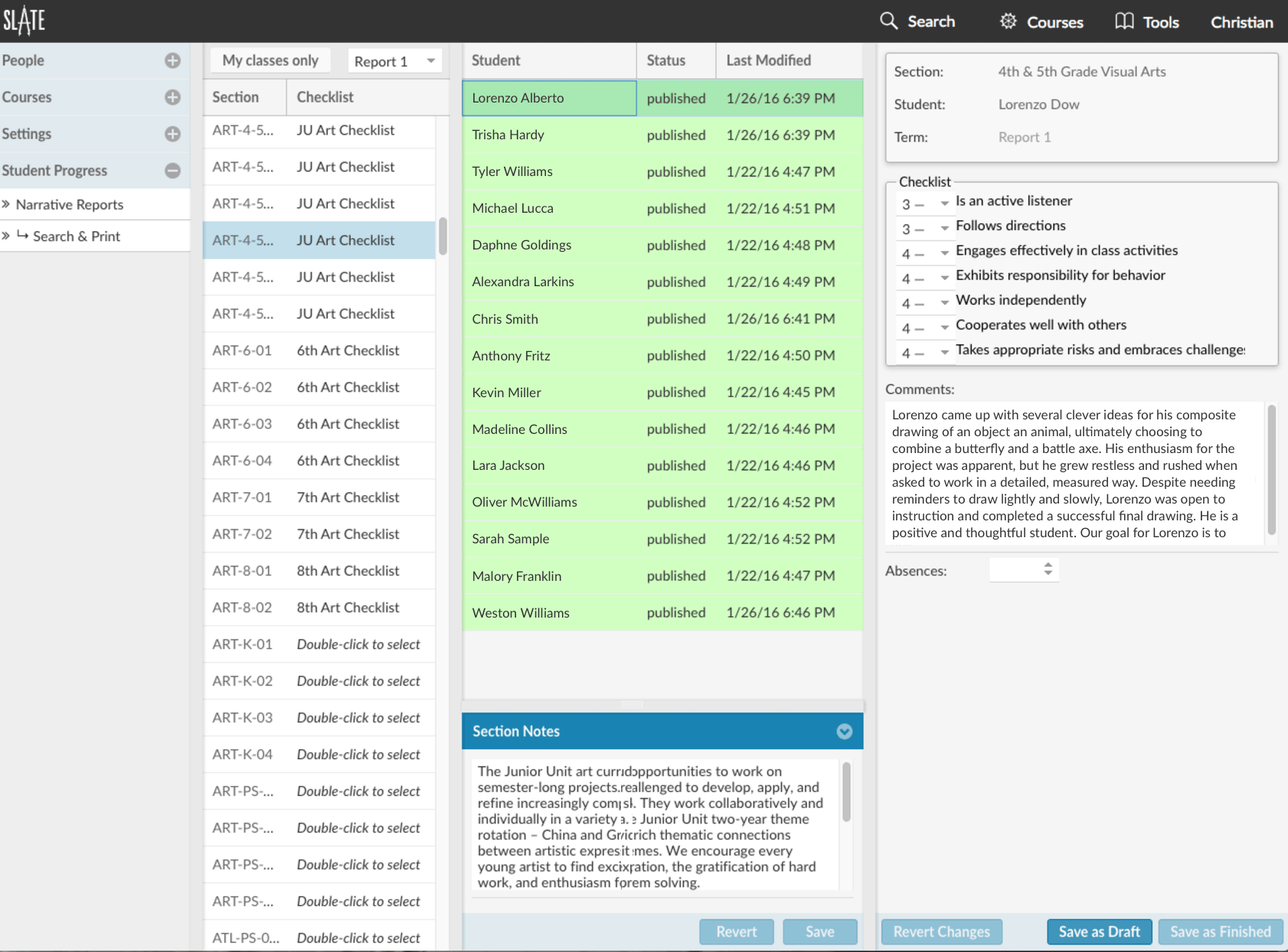 Science Leadership Academy screenshot